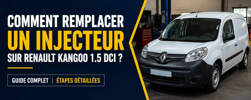 Comment remplacer un injecteur sur Renault Kangoo 1.5 dCi ?